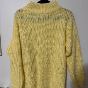 Yellow sweater
